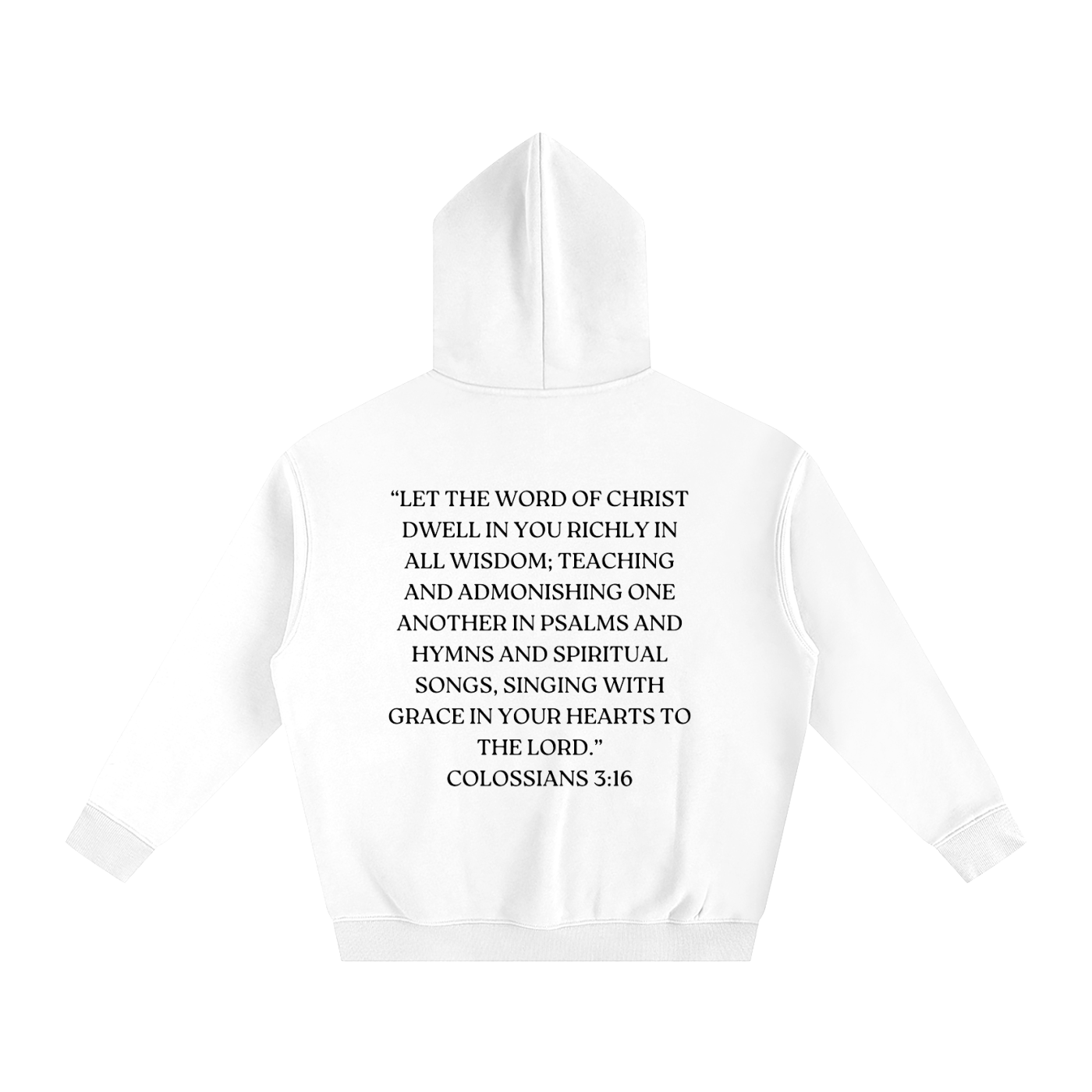"Jesus Geek" - Oversize Fleeced Hoodie