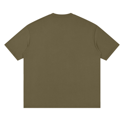 Deny The Flesh -  Loose Drop Shoulder Tee