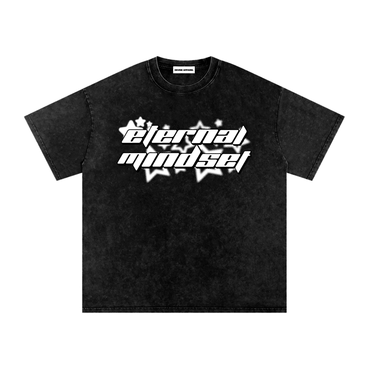 “Eternal Mindset” - Washed Oversized Cotton T-Shirt
