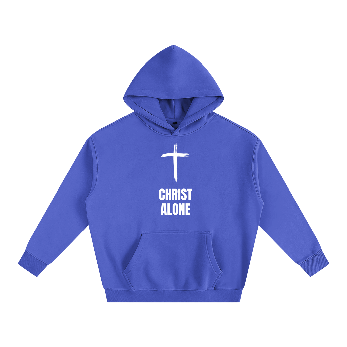 "Christ Alone" - Oversize Fleeced Hoodie