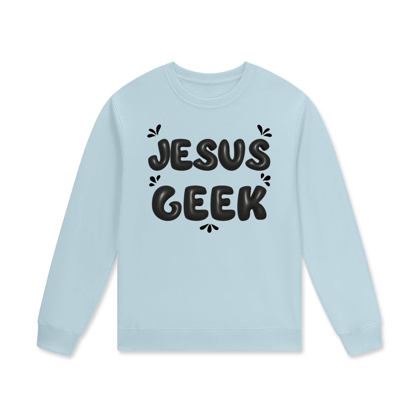 "Jesus Geek" - Streetwear Unisex Cotton Pullover