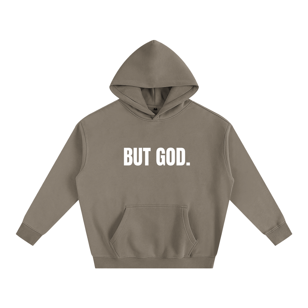 "But God" - Unisex Oversize Fleeced Hoodie