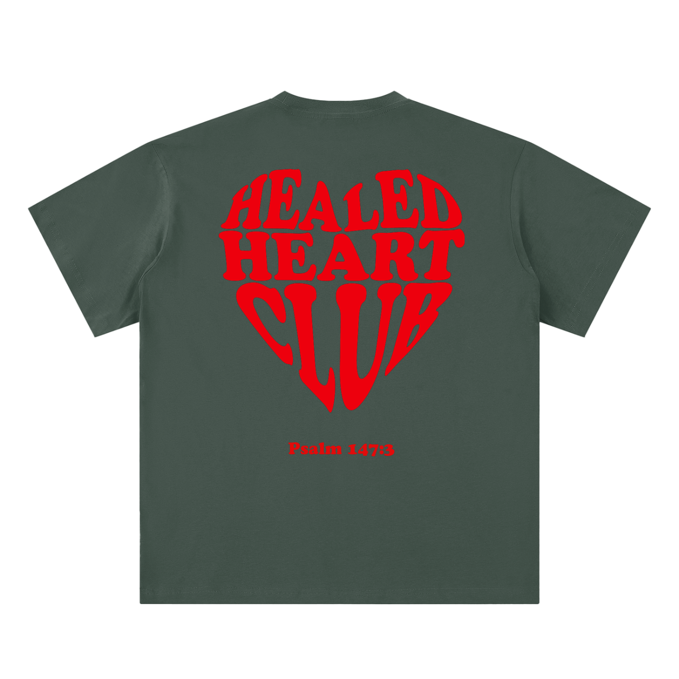 "Healed Heart Club" Unisex Sueded Cotton Tee