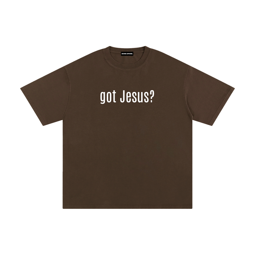 "got Jesus?"- Unisex Pure Cotton Tee