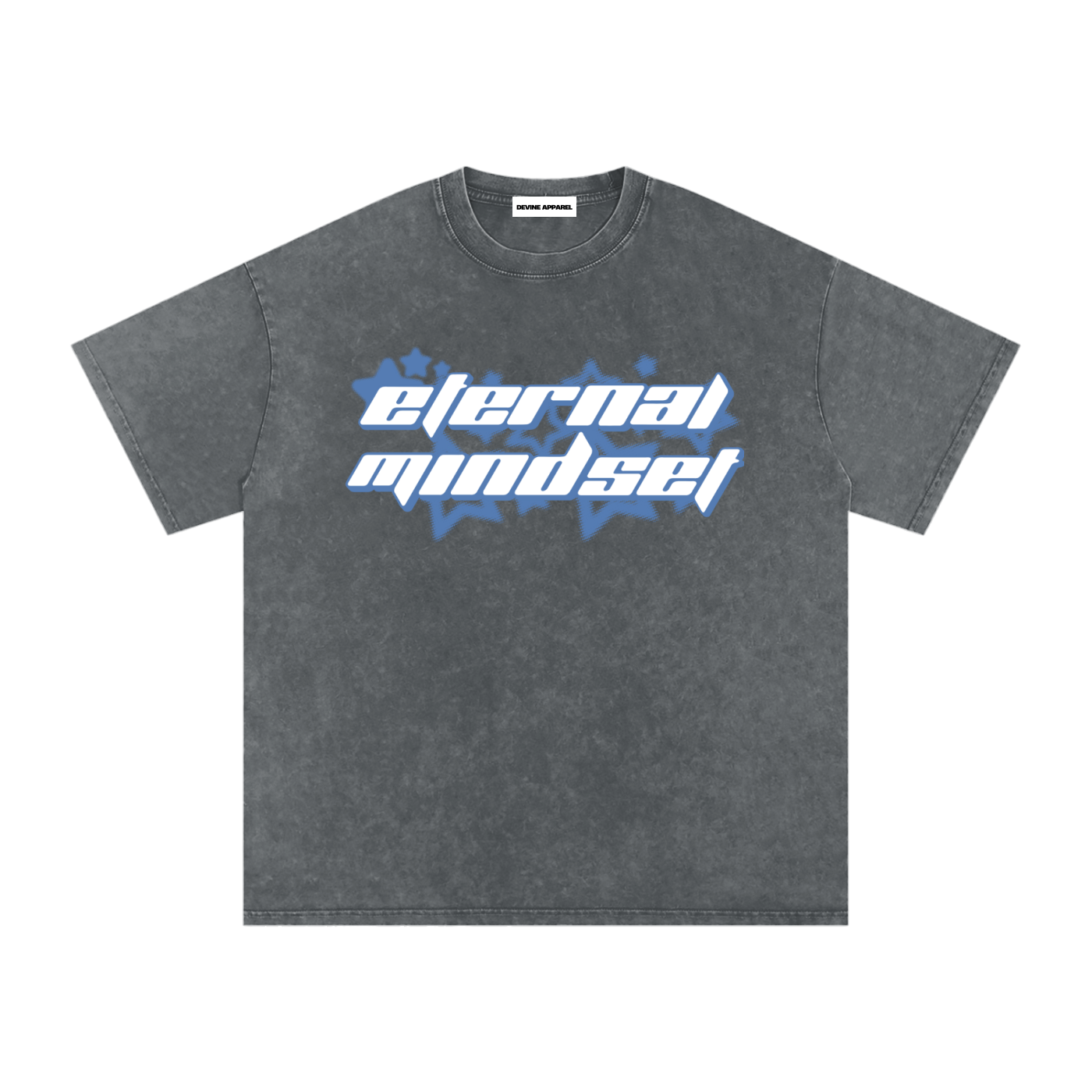 “Eternal Mindset” - Washed Oversized Cotton T-Shirt