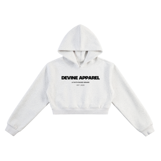 "Devine Apparel" - (Away) Women's Cropped Hoodie