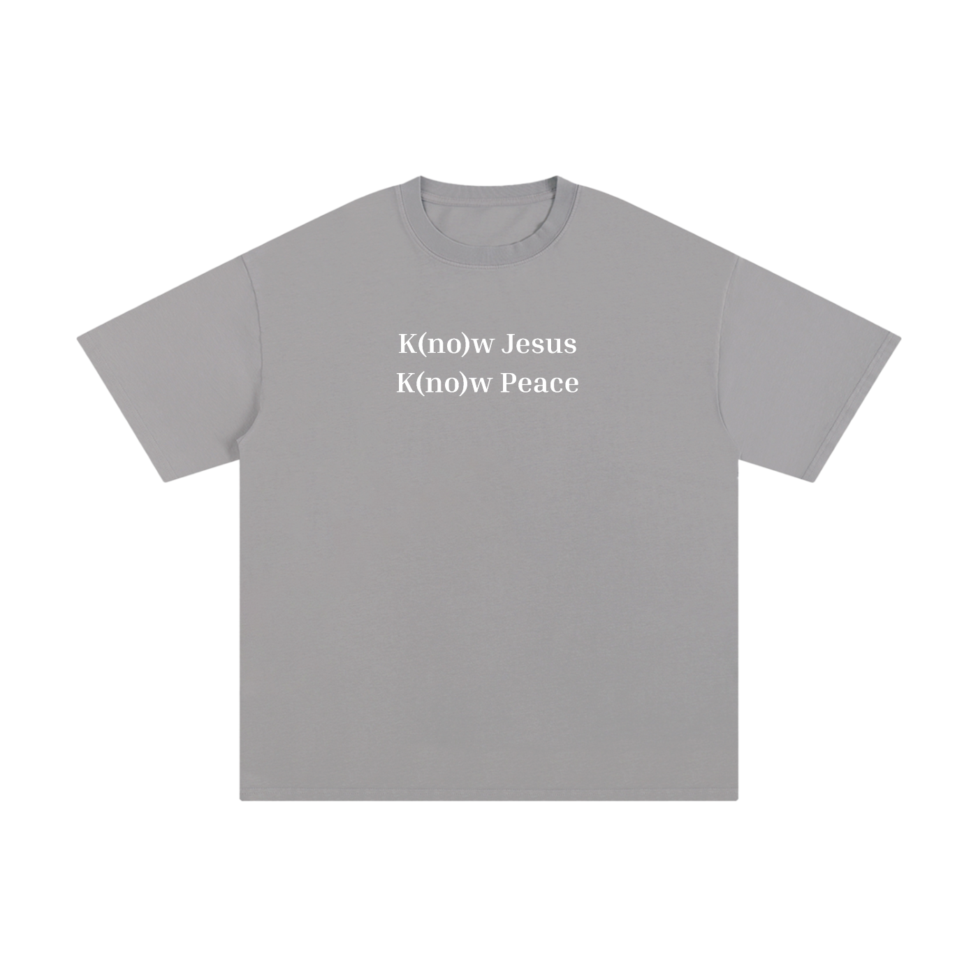 "Know Jesus" - Unisex Pure Cotton T-Shirt
