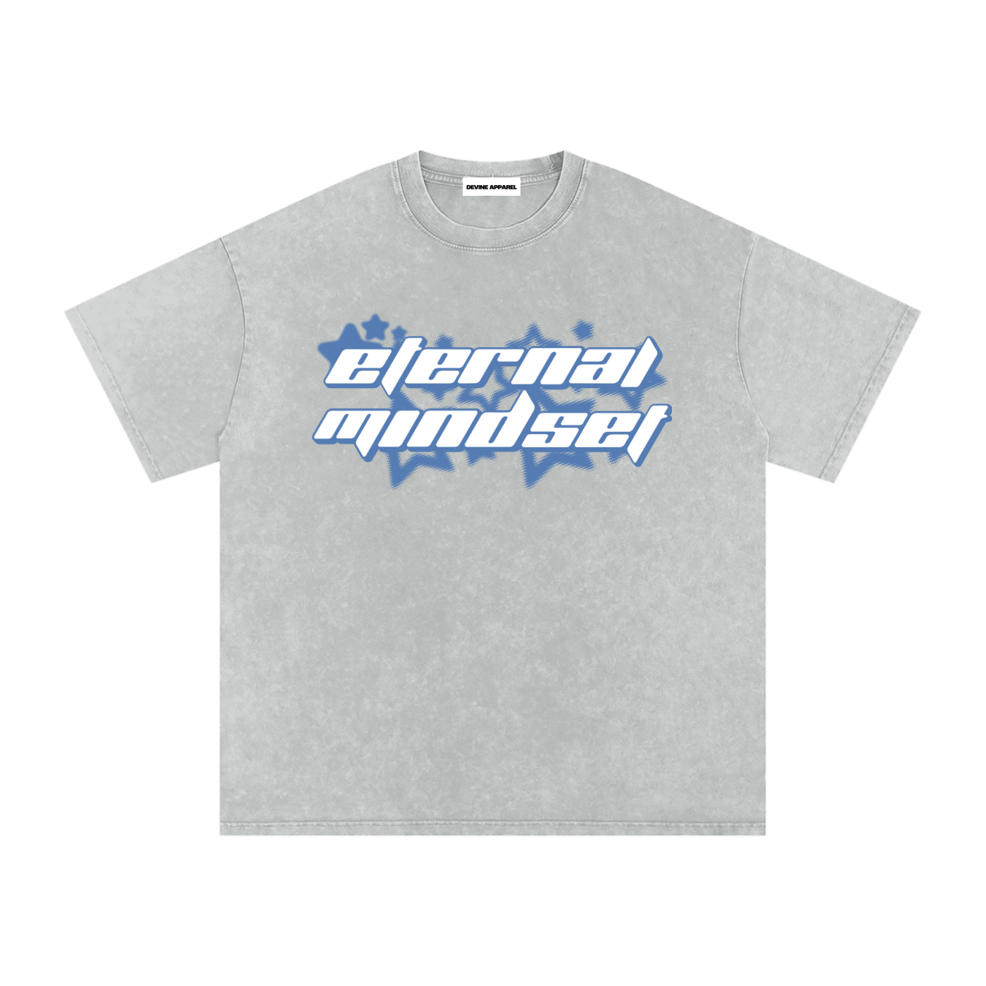 “Eternal Mindset” - Washed Oversized Cotton T-Shirt