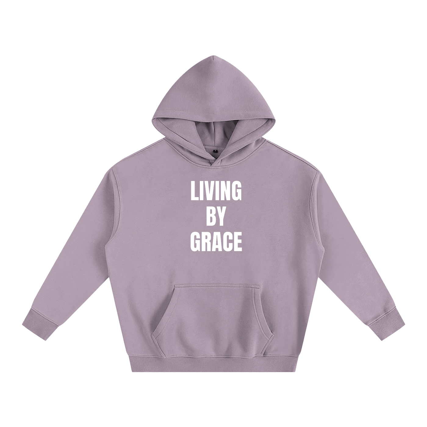 "Living By Grace" - Oversize Fleeced Hoodie