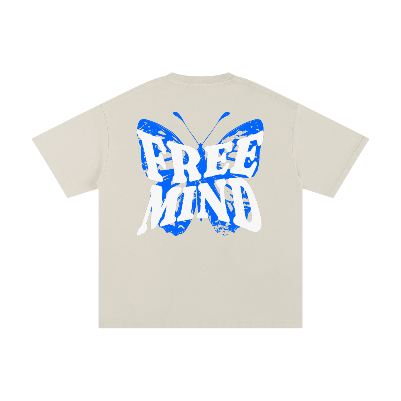 "Free Mind" - Unisex Pure Cotton T-Shirt