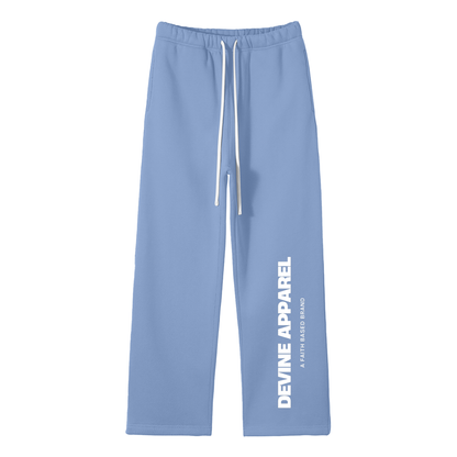 Devine Apparel - Unisex Fleece Straight Leg Sweatpants