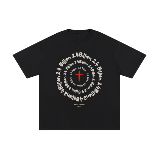 “2.4 Billion” - Unisex Pure Cotton T-Shirt