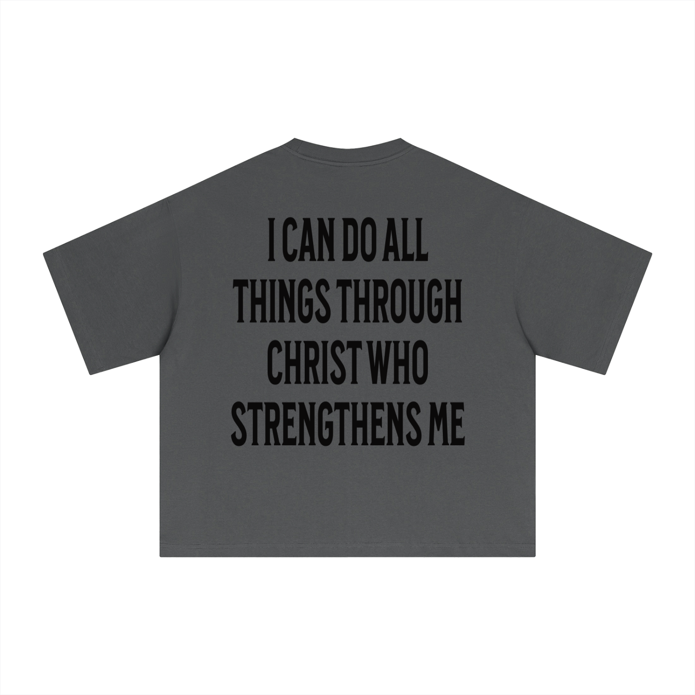 "Fueled By Faith" Sorona Boxy Tee
