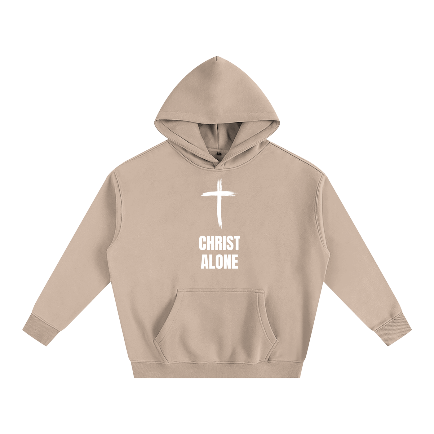 "Christ Alone" - Oversize Fleeced Hoodie