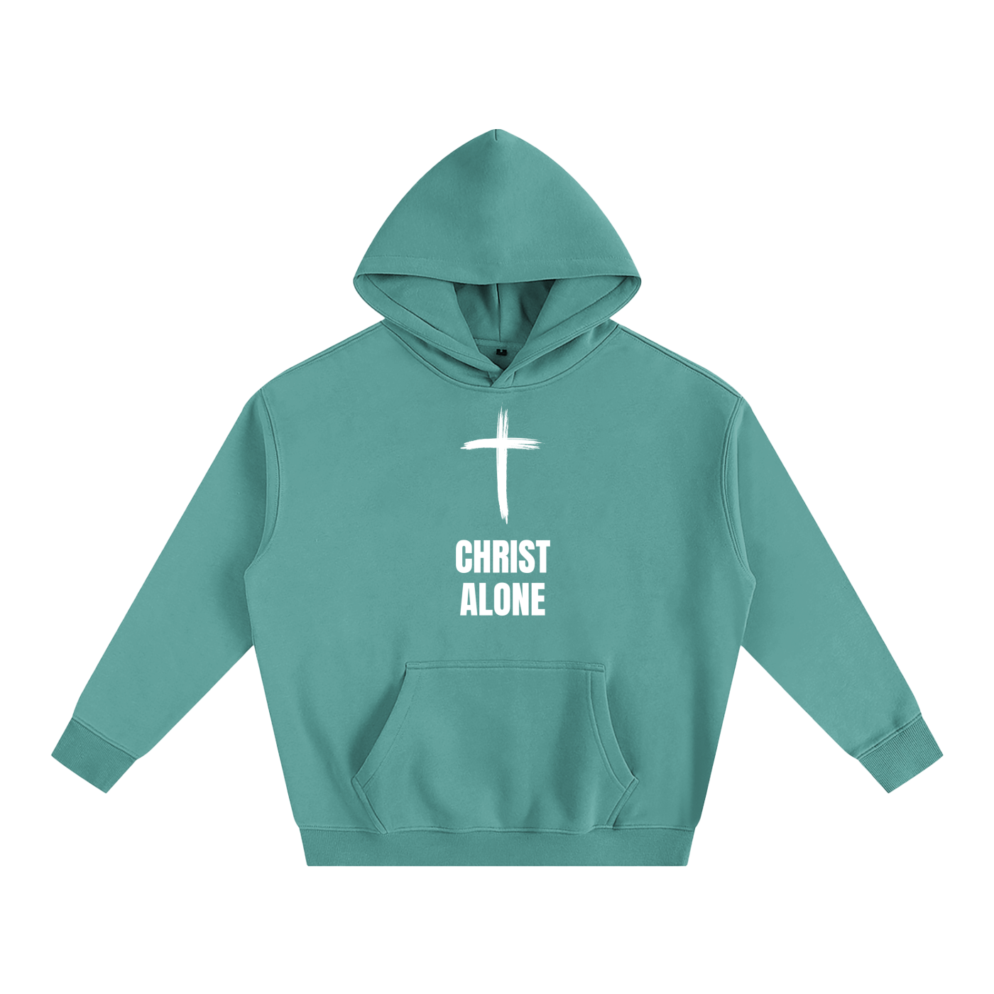 "Christ Alone" - Oversize Fleeced Hoodie